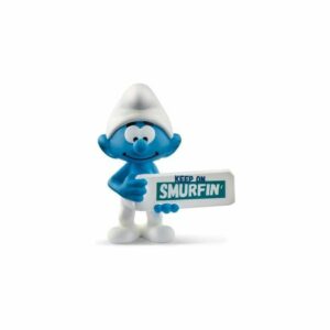 Schleich-Štrumpf sa znakom