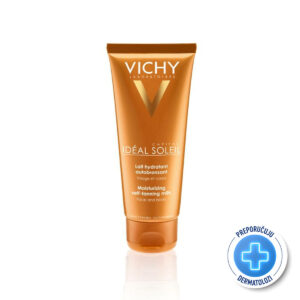 VICHY CAPITAL SOLEIL Hidratantno mleko za samopotamnjivanje, lice i telo, 100 ml AKCIJA