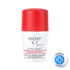 VICHY DÉODORANT Stress resist roll-on dezodorans za regulacju prekomernog znojenja 72h, 50 ml