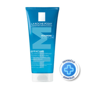 La Roche-Posay EFFACLAR Penušavi gel za čišćenje masne, osetljive kože sklone aknama, 200 ml