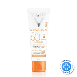 VICHY CAPITAL SOLEIL Tonirana krema za zaštitu od sunca protiv tamnih fleka 3u1 SPF50+, 50 ml