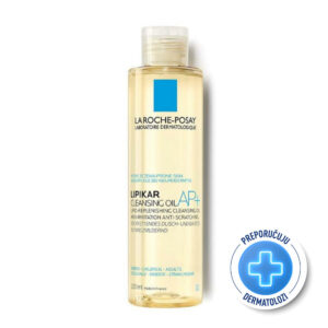 La Roche-Posay LIPIKAR HUILE LAVANTE AP+ Ulje za tuširanje obogaćen lipidima za svakodnevno pranje osetljive suve kože s osećajem svraba i iritacija, pogodno za bebe, decu i odrasle, 200 ml