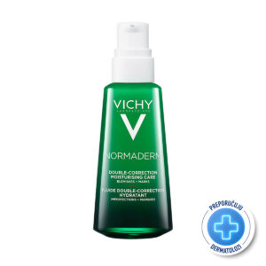 VICHY NORMADERM PHYTOSOLUTION Hidratacijska nega sa dvostrukim efektom za masnu kožu sklonu aknama i nepravilnostima, 50 ml