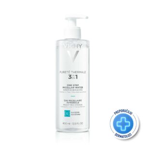 VICHY PURETÉ THERMALE Mineralizovana micelarna voda sa pantenolom za osetljivu kožu, 400ml