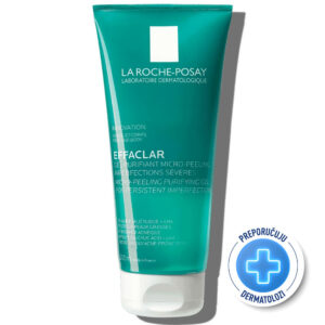 La Roche-Posay EFFACLAR Pročišćavajući mikro-piling gel za čišćenje lica i tijela, za masnu kožu, 200 ml