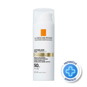La Roche-Posay ANTHELIOS AGE CORRECT SPF50 Dnevna zaštita od sunca koja ispravlja znakove starenja, bore, tamne mrlje i elastičnost, 50 ml