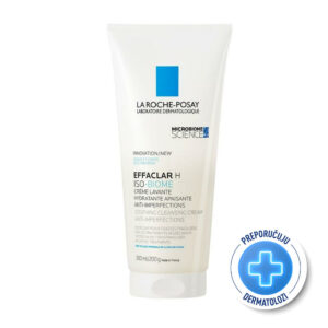 La Roche-Posay EFFACLAR H ISO-BIOME Umirujuća krema za čišćenje protiv nepravilnosti za lice i telo, 200 ml