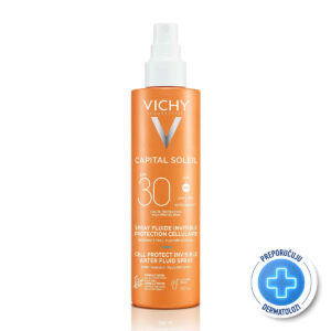 VICHY CAPITAL SOLEIL Vodeno-fluidni sprej za zaštitu ćelija kože SPF30, 200 ml