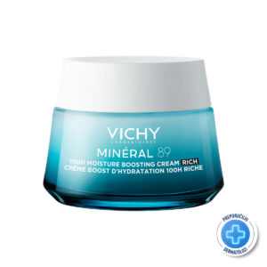 VICHY MINÉRAL 89 Bogata krema za intenzivnu hidrataciju tokom 72 časa za suve do vrlo suve kože, 50 ml