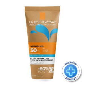 La Roche-Posay ANTHELIOS Wet Skin Losion za zaštitu od sunca za mokru ili suvu kožu SPF50+, 200 ml