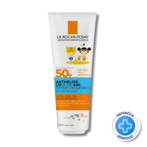 La Roche-Posay ANTHELIOS DP Mleko za zaštitu od sunca za osetljivu deciju kožu lica i tela SPF50+, 250 ml