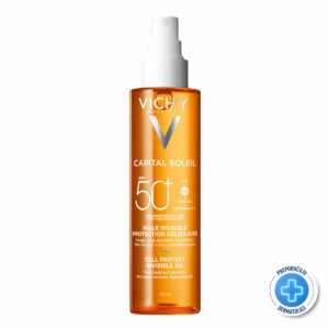 VICHY CAPITAL SOLEIL Zaštitno ulje za lice, telo I vrhove kose SPF50+, 200 ml