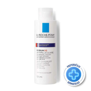 La Roche-Posay KERIUM DS Intenzivni šampon protiv perut i svraba s mikroljuštećom LHA, 125 ml