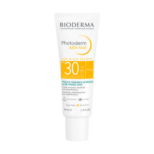 Bioderma Photoderm AKN Mat SPF 30 Matirajuća zaštita od sunca protiv nepravilnosti Kombinovana koža i koža sklona aknama 40ml