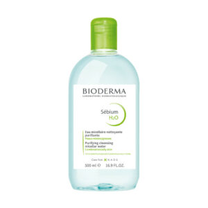 Bioderma Sebium H2O Micelarna voda za uklanjanje šminke i dubinsko čišćenje Kombinovana do masna koža 500ml