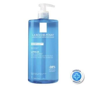 La Roche-Posay LIPIKAR GEL LAVANT Umirujući i zaštitni gel za tuširanje beba, dece i odraslih, za suhu kožu, 1L