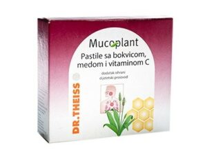 MUCOPLANT PASTILE BOKVICA/VIT.C A24