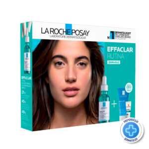 La Roche-Posay EFFACLAR Adult rutina za negu masne kože: EFFACLAR SERUM 30 ml + EFFACLAR Penušavi gel za čišćenje 50 ml + ANTHELIOS OIL CORRECT Gel krema SPF50+ 3 ml