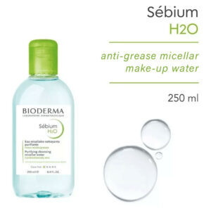 Bioderma Sebium H2O Micelarna voda za uklanjanje šminke i dubinsko čišćenje Kombinovana do masna koža 250ml