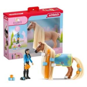 Schleich-Set za ulepsavanje, Kim & Caramelo