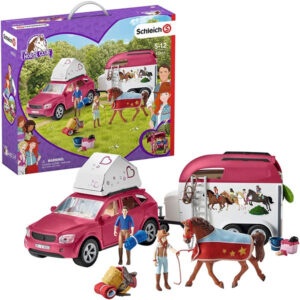 Schleich-Auto sa prikolicom