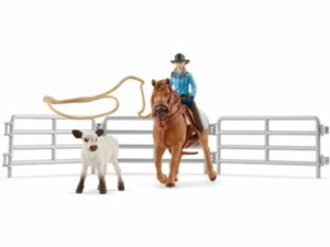 Schleich-Rodeo devojka sa lasom