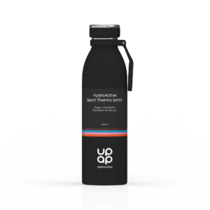 UpAp HydroActive Sport Thermo boca 500 ml crna,termo boca od nerđajućeg čelika sa ručkom