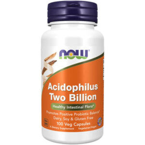 NOW ACIDOPHILUS TWO BILION 100 KAPSULA