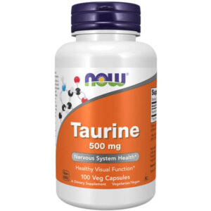 NOW TAURINE 500MG A100