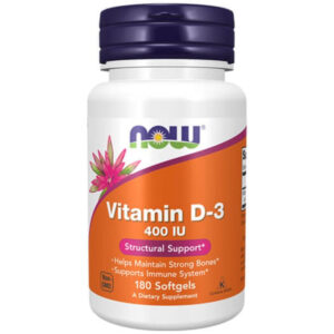 NOW VITAMIN D3 400 A180