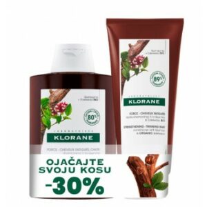 Klorane šampon kinin 200ml +balzam kinin 200ml -30% na ceo paket