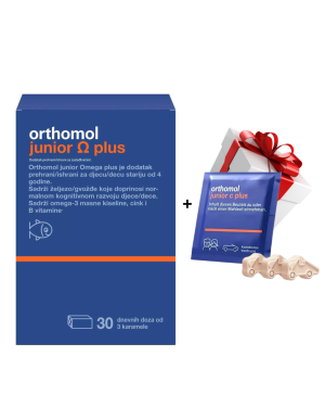Orthomol junior OMEGA 30doza + Orthomol Junior C Plus 15 DOZA GRATIS