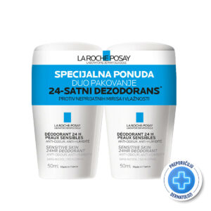 La Roche Posay-Dezodorans protiv neprijatnih mirisa 24h DUO PROMO
