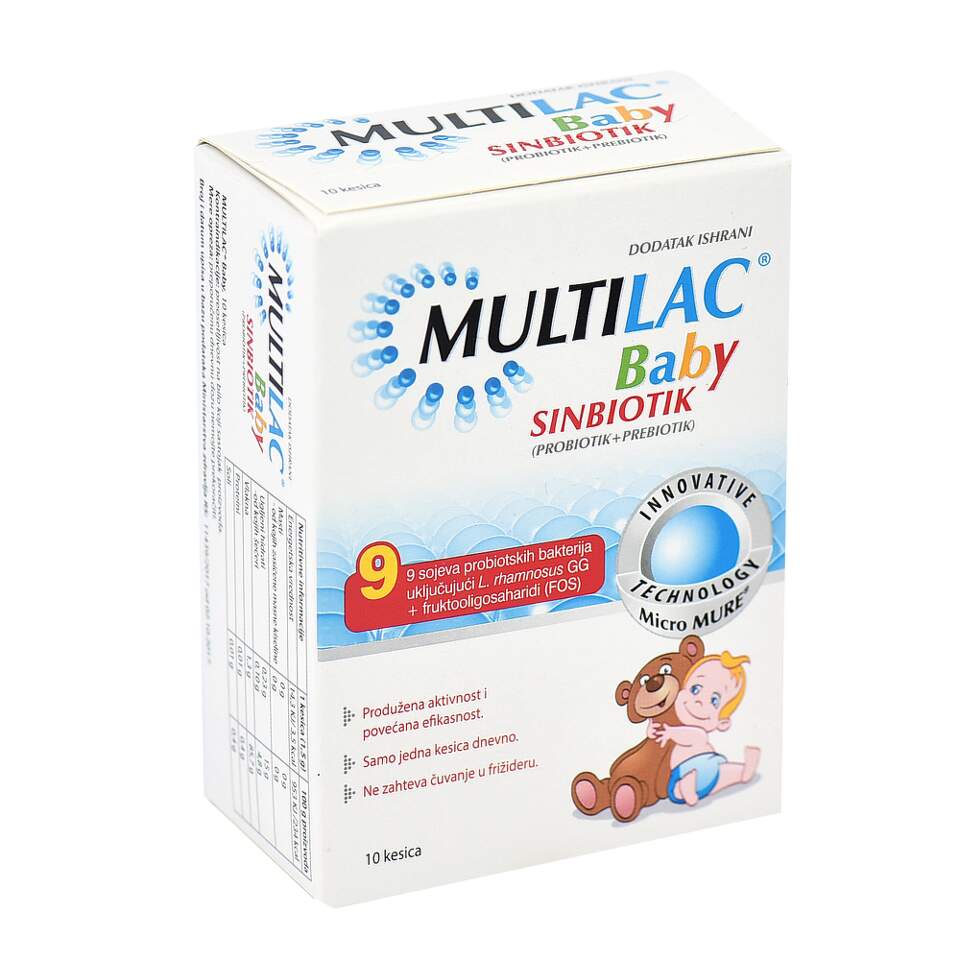 Multilac Baby 10kesica