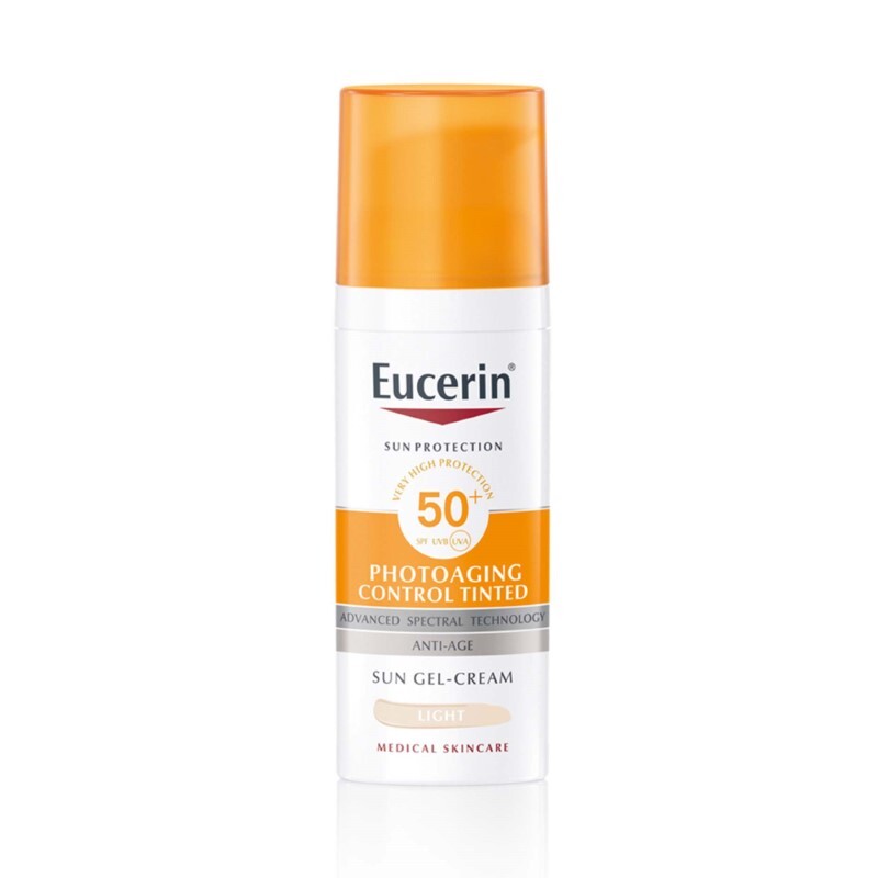 Eucerin Anti-Age tonirana krema za zaštitu od sunca SPF 50+ Svetla