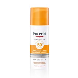 Eucerin Anti-Age tonirana krema za zaštiru od sunca SPF 50+ Tamna