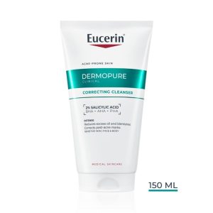 Eucerin DermoPure Clinical gel za čišćenje lica i tela sa trostrukim efektom 150ml