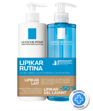 La Roche Posay Lipikar Lait 400ml+Lipikar gel Lavante  400ml -50% PROMO PAKOVANJE