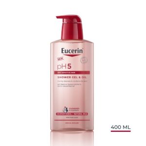 Eucerin pH5 gel i ulje za tuširanje, 400ml