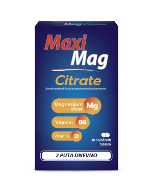 Maxi Mag Citrate 30tableta