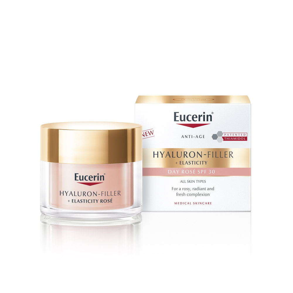Eucerin Hyaluron-Filler + Elasticity Dnevna krema SPF 30 Rose