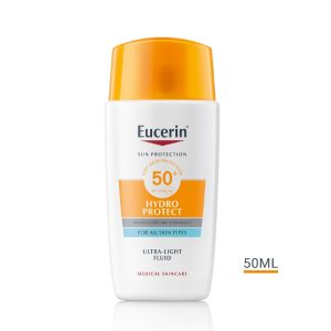 Eucerin Hydro-protect ultralagani fluid za zaštitu lica od sunca SPF 50+