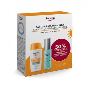 Eucerin Box Sun Hydro Protect, 50 ml + Hyaluron Hydro Booster, 30 ml PROMO PAKOVANJE
