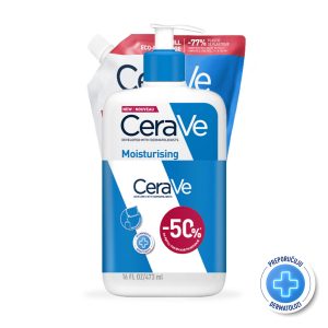 CeraVe Hidratantni losion za suvu do vrlo suvu kožu 473ml + 50 % popusta na Refill pakovanje 473ml