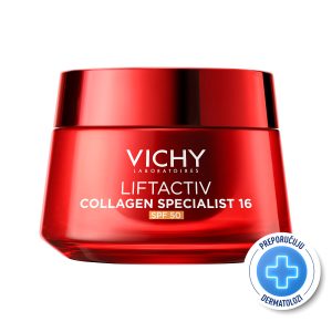 Vichy Liftactiv Collagen Specialist 16 krema SPF 50 - pakovanje sa mogućnošću dopune 50ml