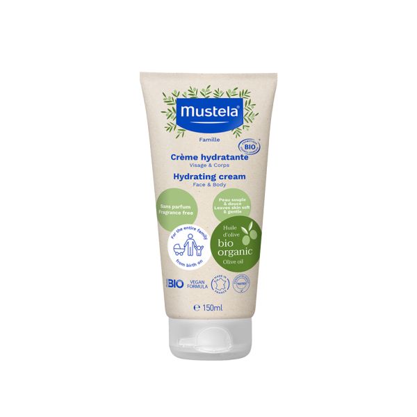 Mustela BioOrganic Hidrantna krema, 150 ml