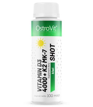 Vitamin D3 + K2MK SHOT 4000 IU Kiwi - 100 ml