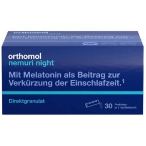 Orthomol nemuri night A30 Rok 30.8.2026