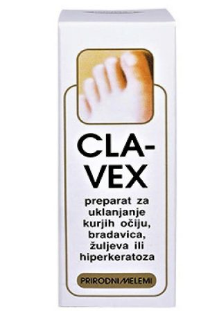 Clavex za uklanjanje kurijih ociju, bradavica, zuljeva ili hiperkiretoza 10ml