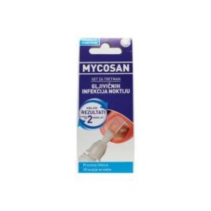 Mycosan set za tretman kod gljivicnih infekcija noktiju + 10 turpija